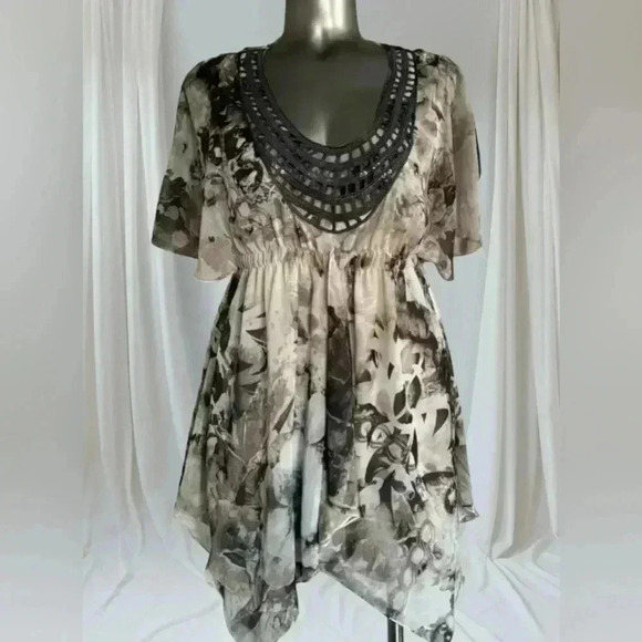 ✅Printed Flowing Long Top/Tunic - Picture 6 of 13